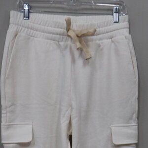 Madewell Hemp Cotton Cargo Sweatpants Lighthouse Color in Size M